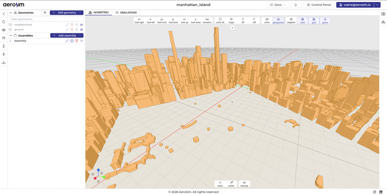 Setting up an urban wind study in the AeroSim solver