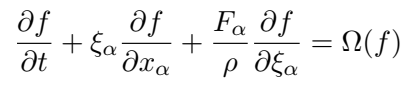 Boltzmann equation